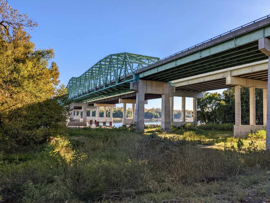 Daniel Boone Bridge from below