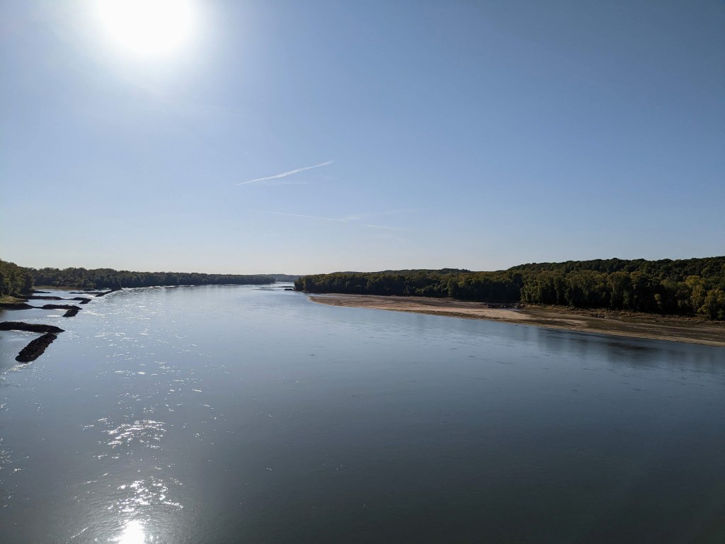 Missouri River from Daniel Boone Bridge